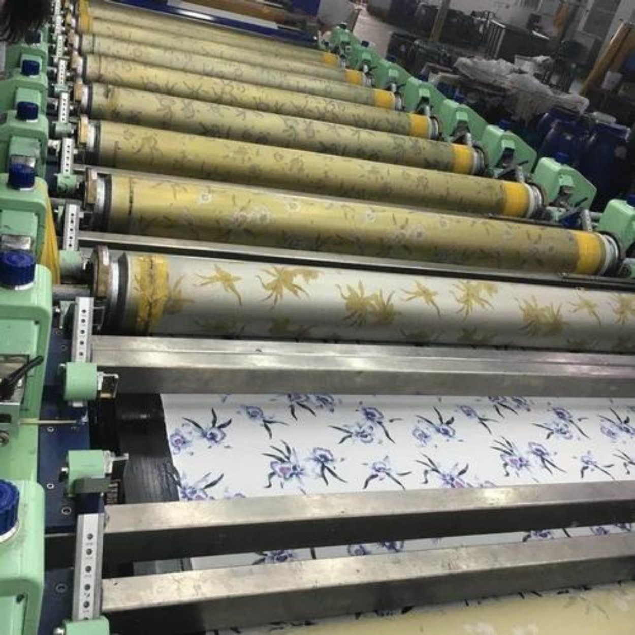 Cotton Fabric Printing Machine